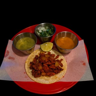 Taco Mexicano Pastor (Pork)