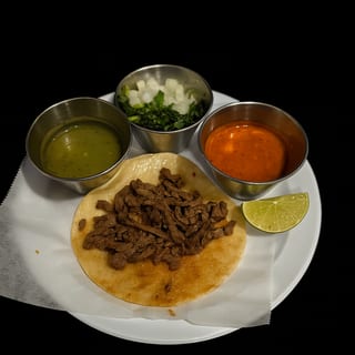 Taco Mexicano Asada (Steak)